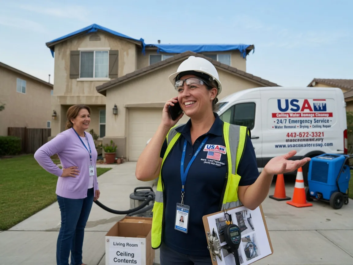 Ceiling Water Damage Restoration Ellsworth, MI FAQs
